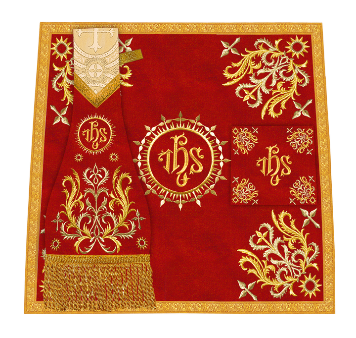 Roman Chasuble with matching stole