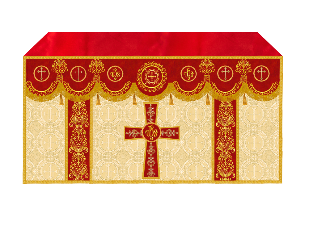 Altar Cloth with Liturgical Motif