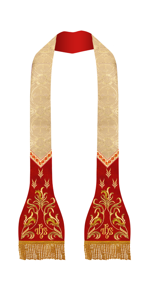 Set of Four Adroned Roman stole