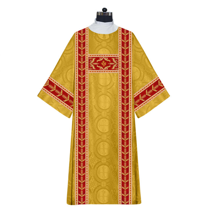 Dalmatics Vestments With Adorned Orphrey and Trims