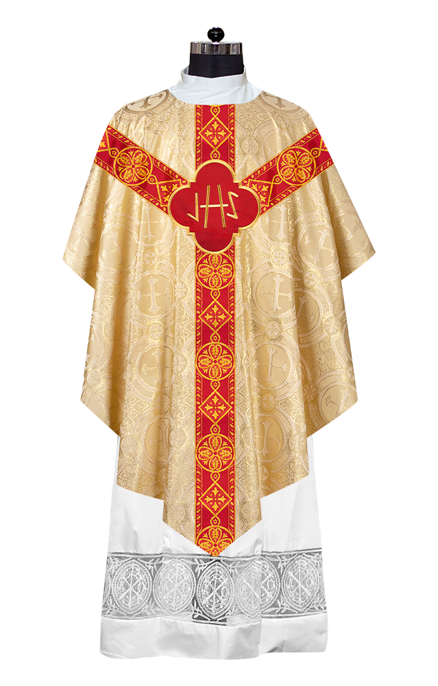 Ornate Liturgical Pugin Chasuble Vestment