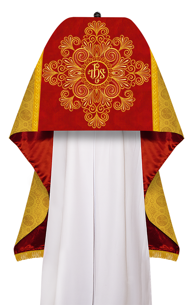 Humeral Veil with liturgical motifs