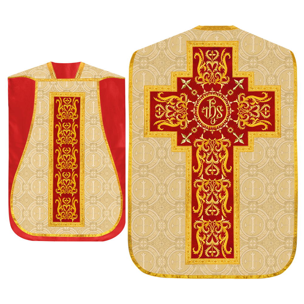 Roman Chasuble with matching stole