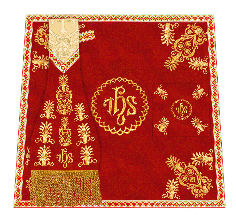 Embroidered Motif and Trims Mass set