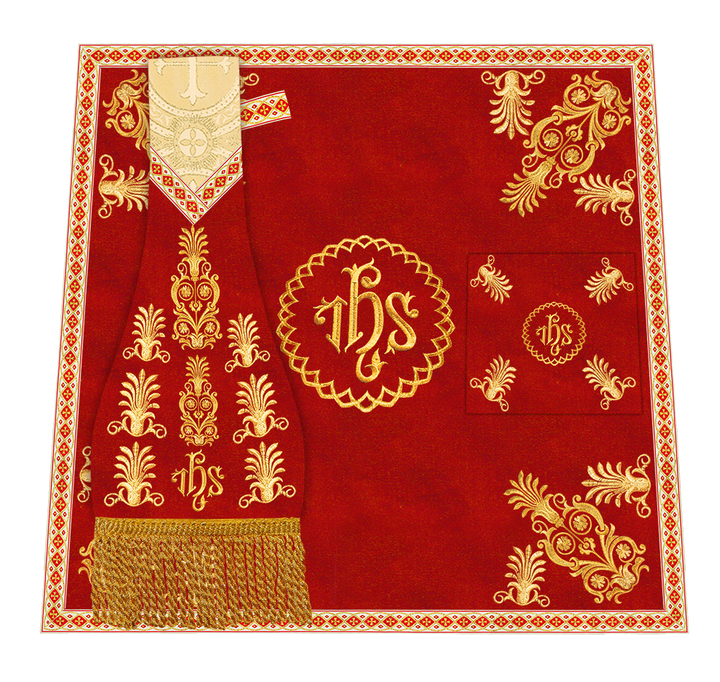 Embroidered Motif and Trims Mass set