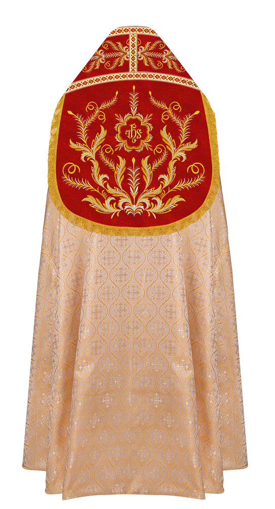 Traditional Embroidered Roman Cope Vestment