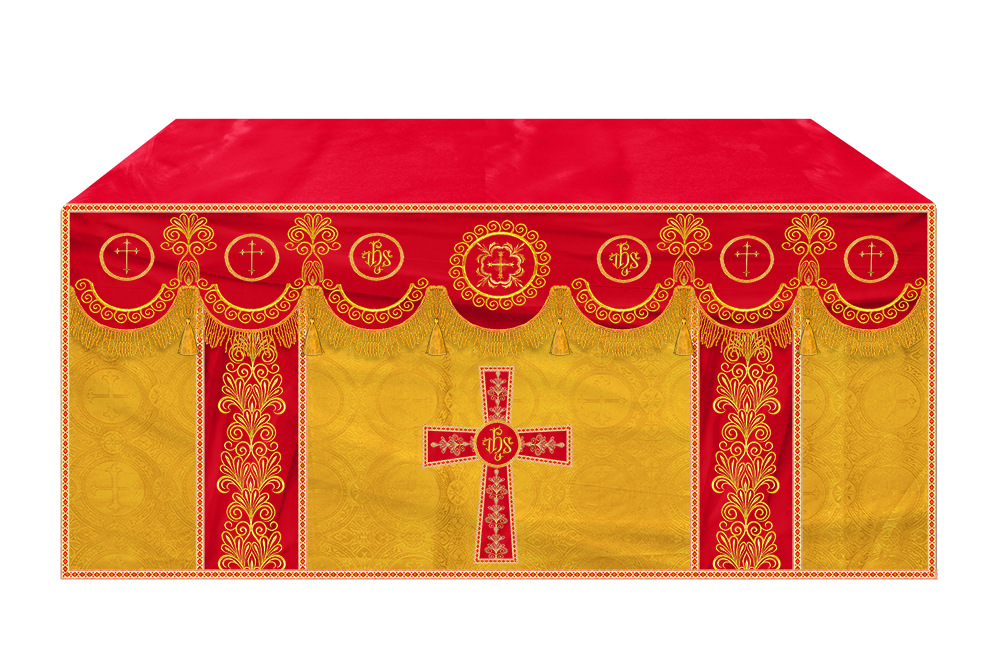 Altar Parament with Motif and Trims