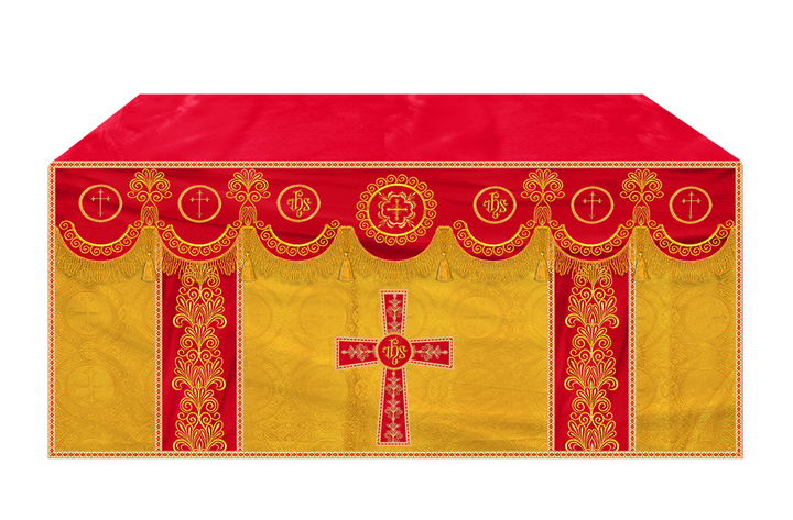 Altar Parament with Motif and Trims