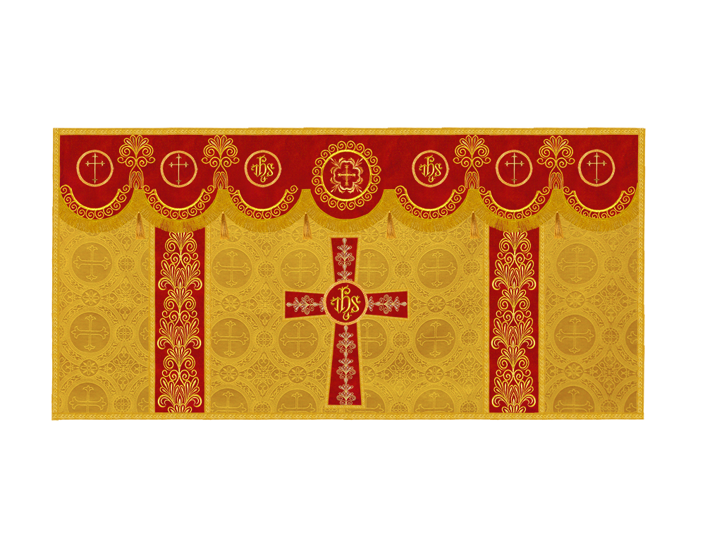 Altar Cloth with Liturgical Motif