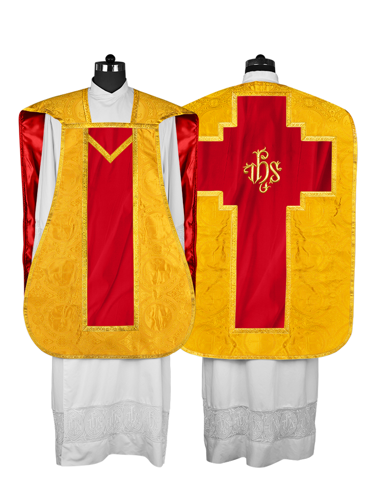 Fiddleback with spiritual motif