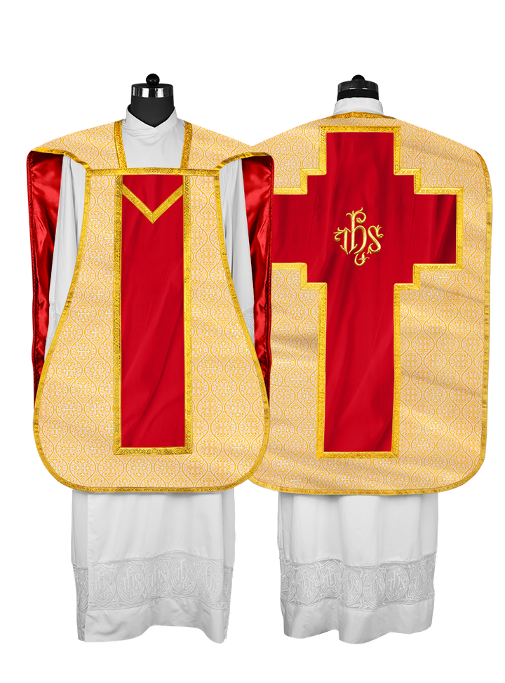 Fiddleback with spiritual motif