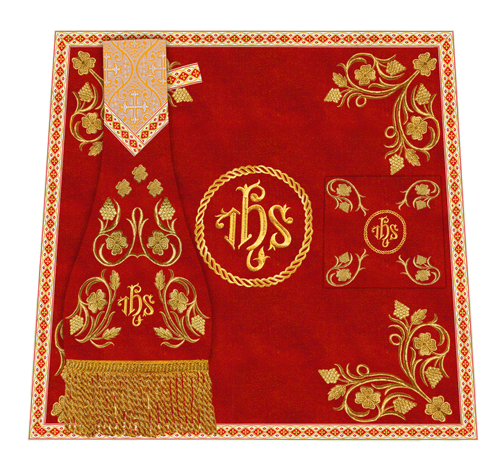 Grapes Embroidery Mass set with Motif