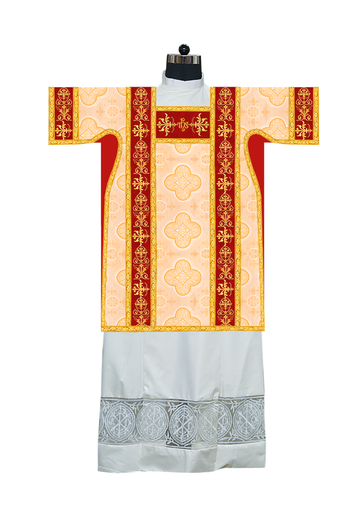 Tunicle Vestment with Adorned Orphrey