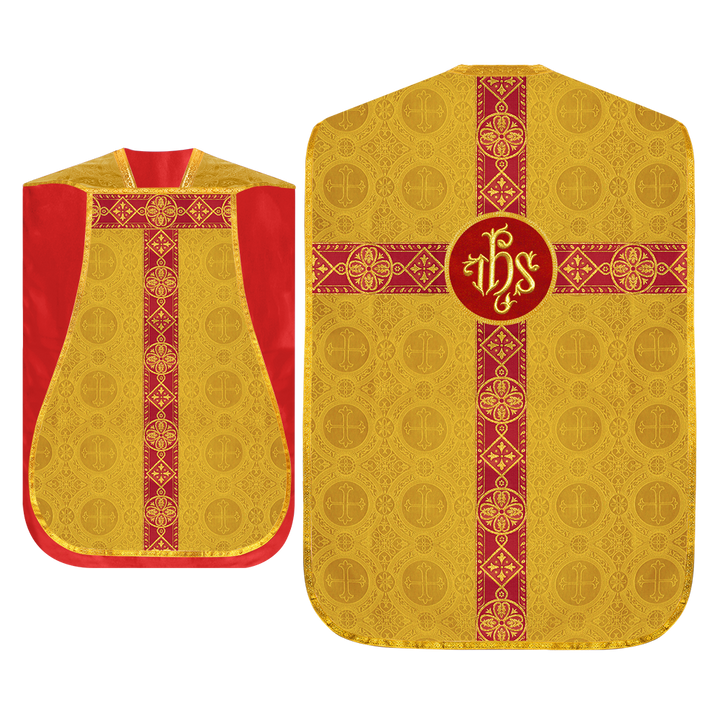 Embroidered Roman Chasuble Vestment