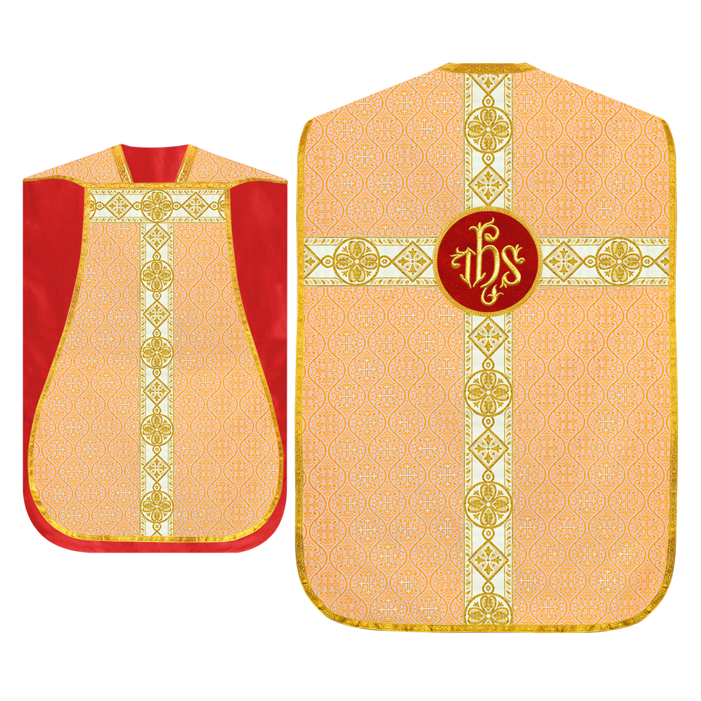 Fiddleback Vestment adorned with lace