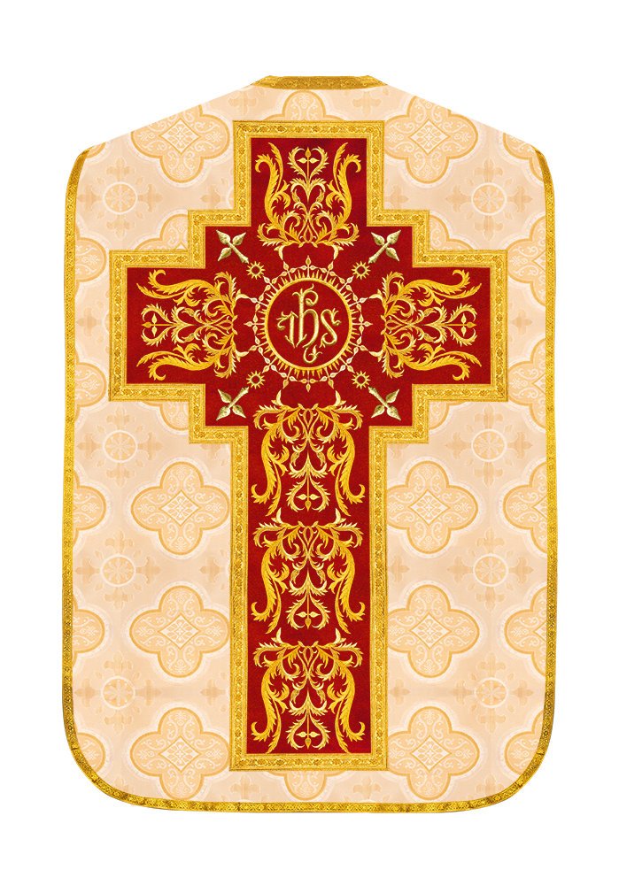 Roman Chasuble with matching stole