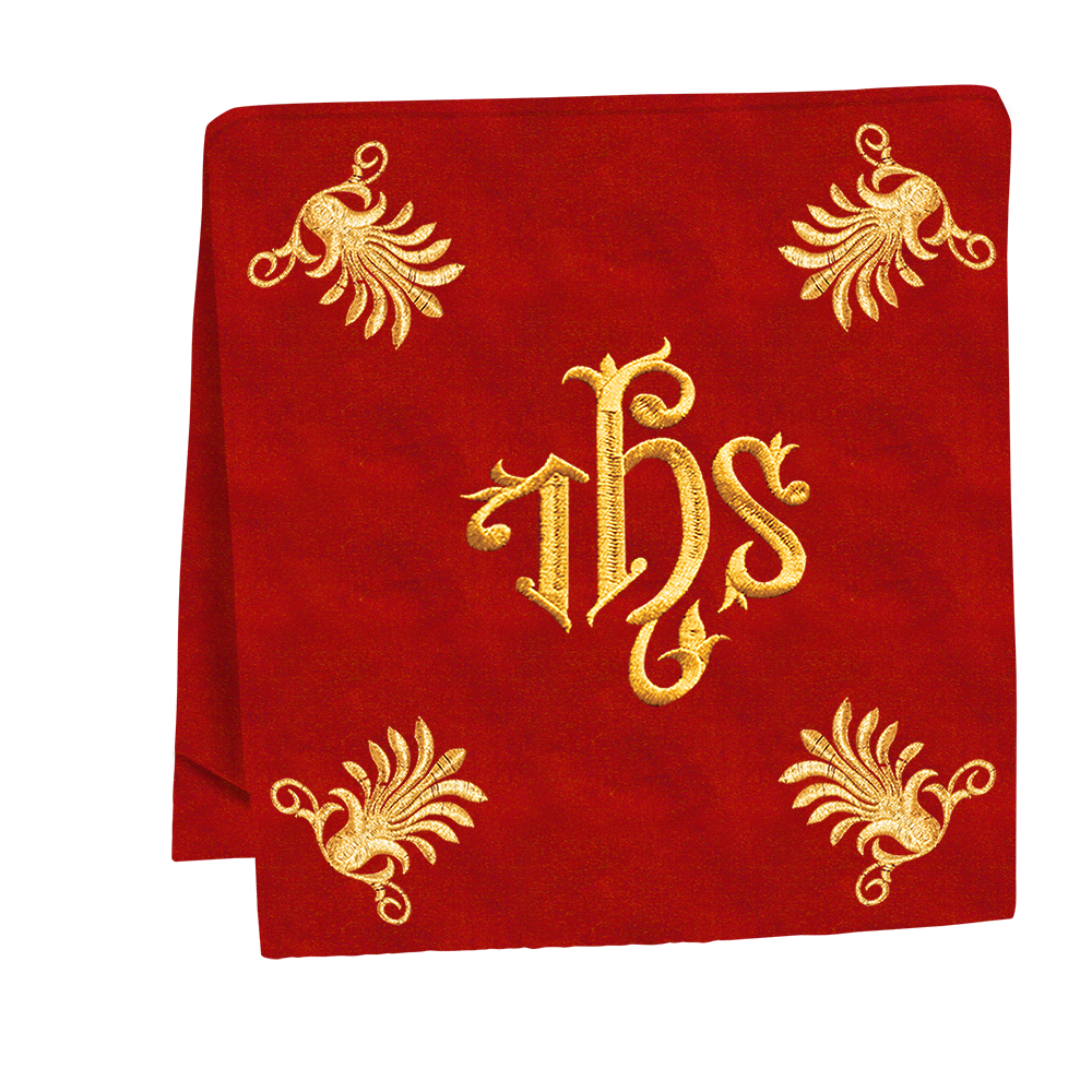 Roman Chasuble Vestments Adorned With Trims