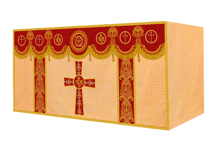 Altar Cloth with Liturgical Motif