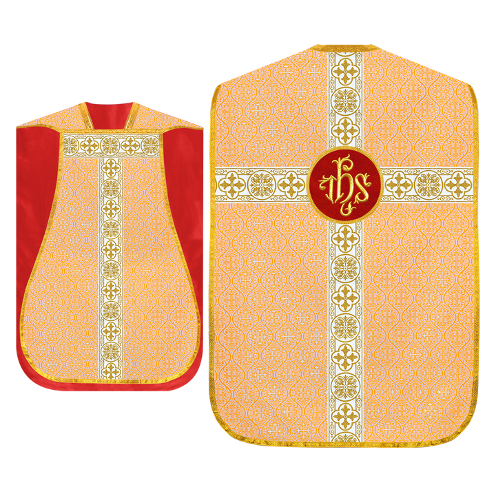 Roman Catholic Chasuble with Spiritual Motif