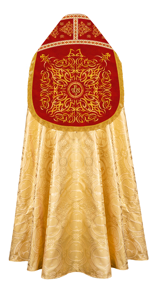 Traditional Embroidered Roman Cope Vestment