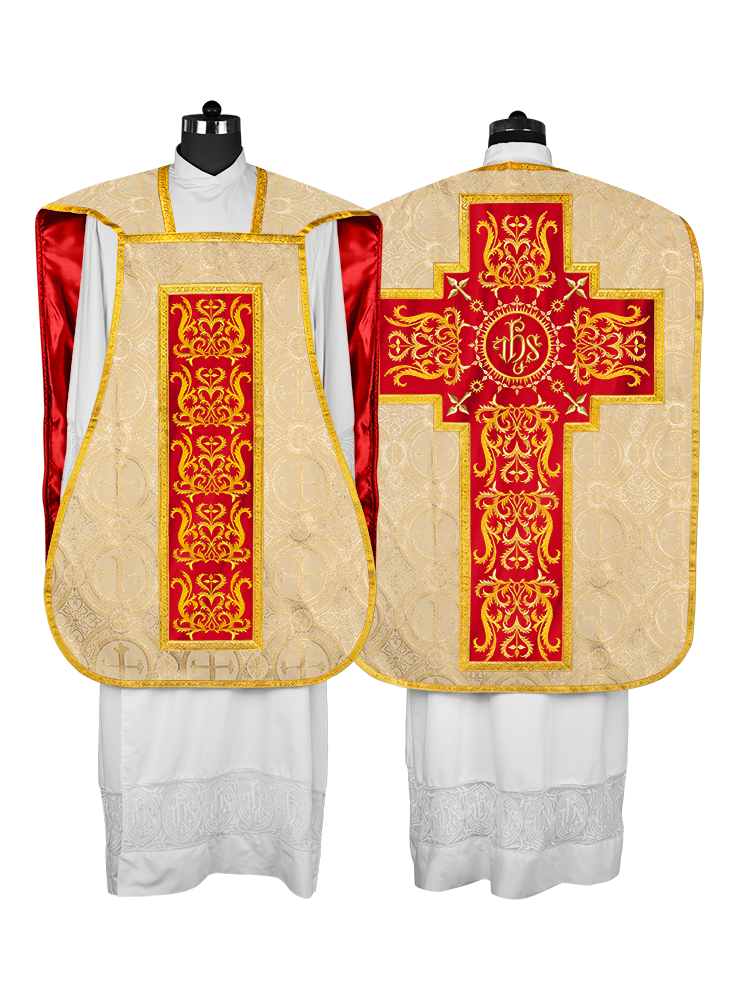 Roman Chasuble with matching stole