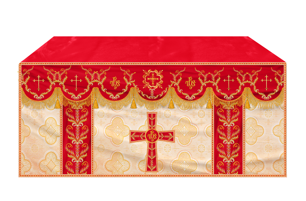 Church Altar Parament with Trims