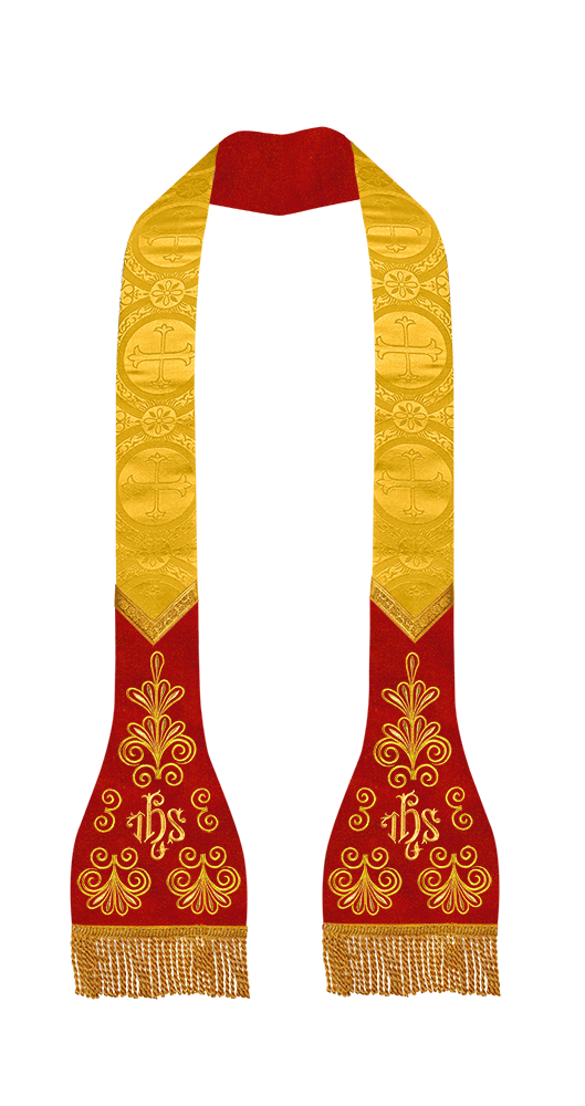Roman Stole with Liturgical motif