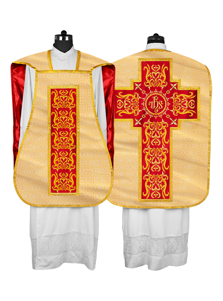 Roman Chasuble with matching stole