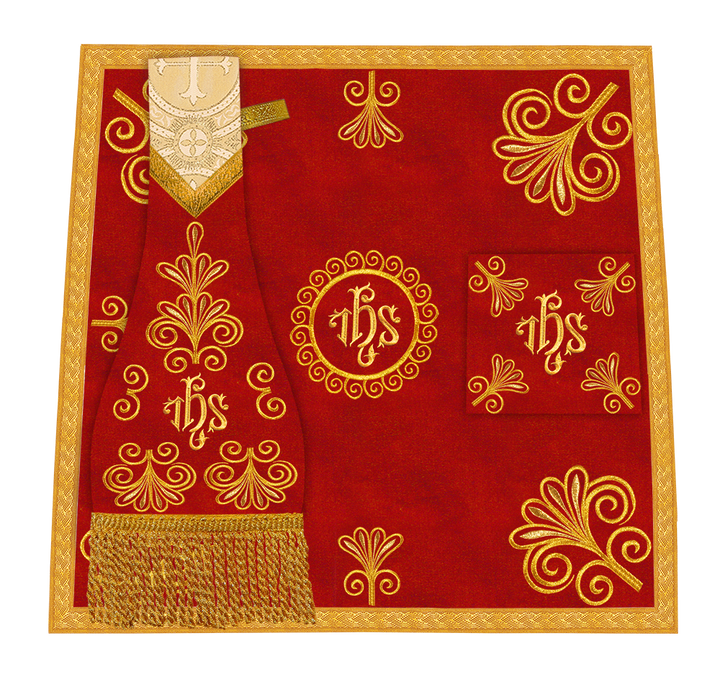 Gothic Chasuble with Ornate Embroidery