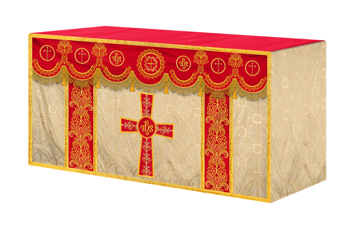 Altar Cloth with Liturgical Motif