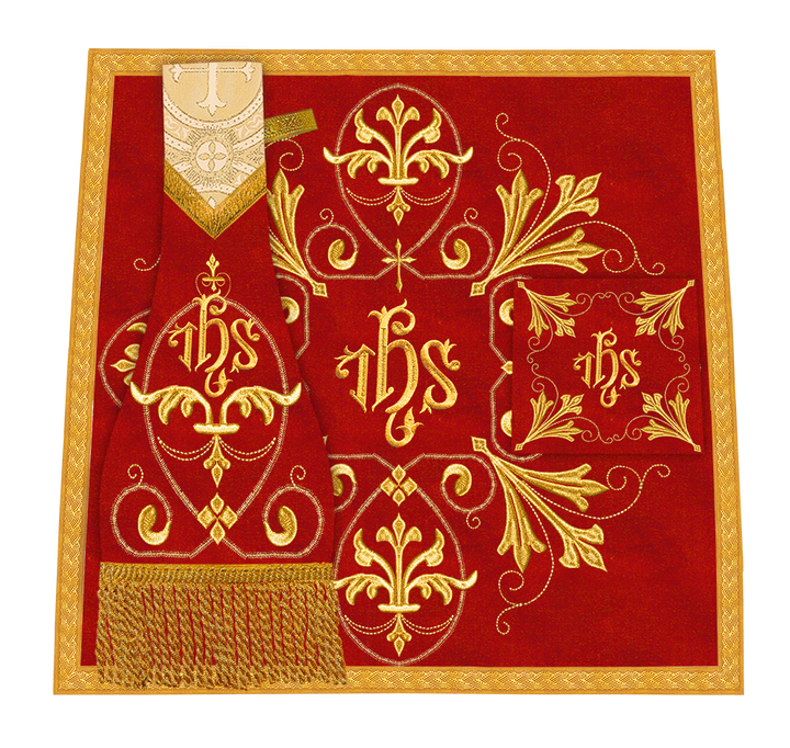 St Philip Neri Chasuble with Embroidered Lace