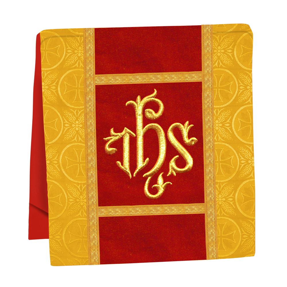 Handcrafted Altar Mass Set with Embroidered Motif