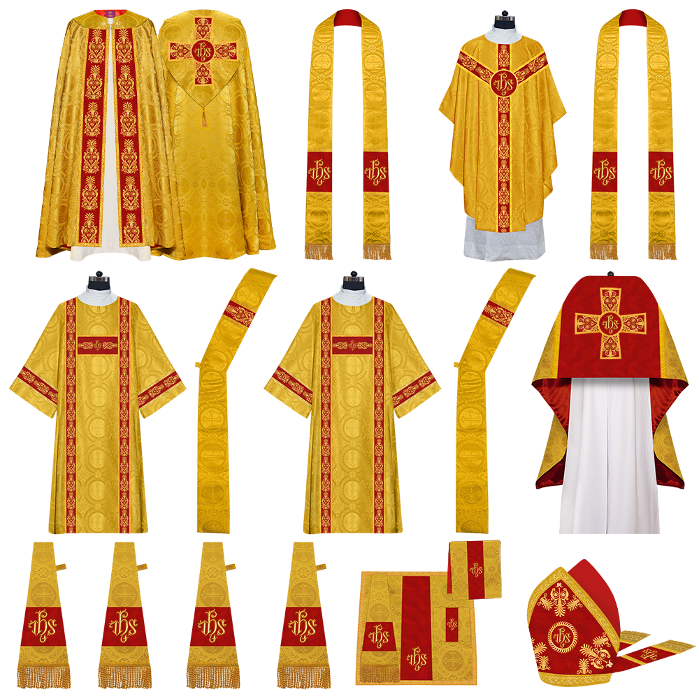 Gothic Style Highline Mass Set Vestments