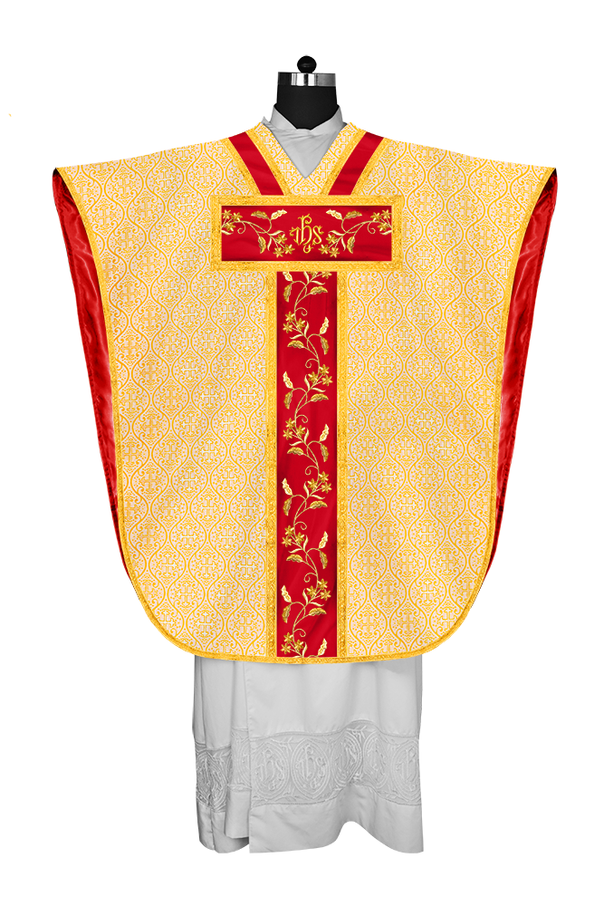 Borromean Chasuble with Floral Design