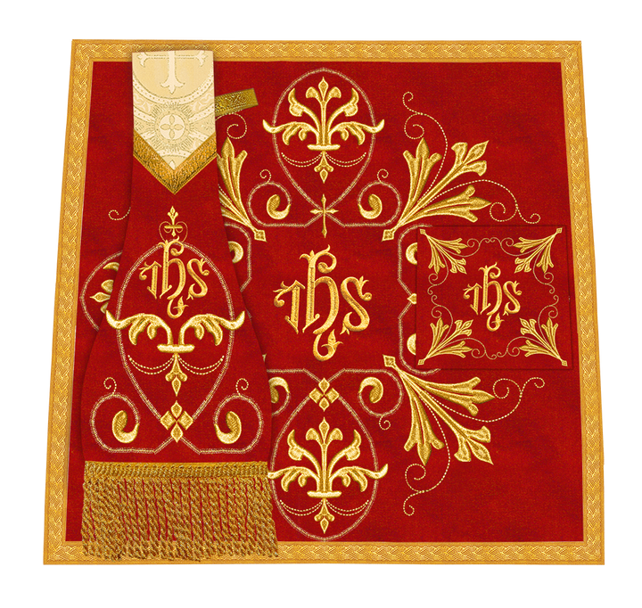 Solemn Mass set with liturgical motif