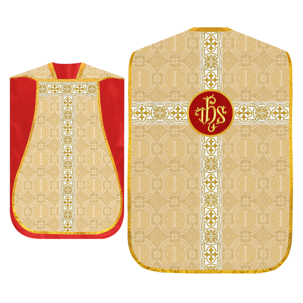 Roman Catholic Chasuble with Spiritual Motif