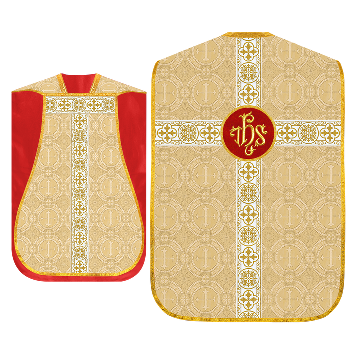 Roman Catholic Chasuble with Spiritual Motif