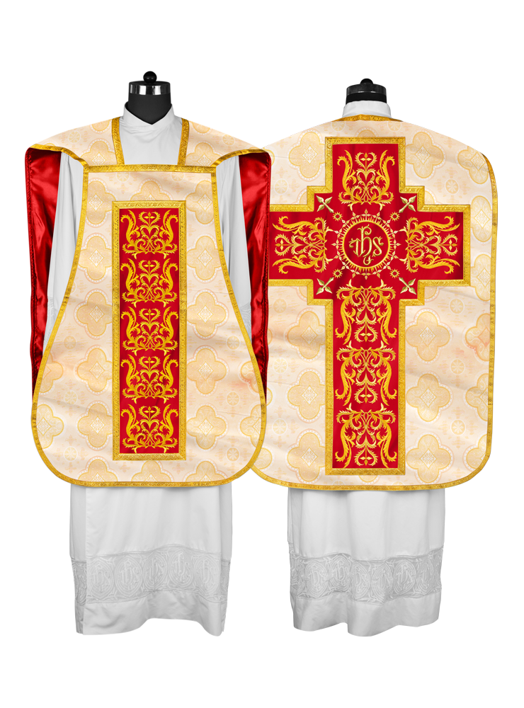 Roman Chasuble with matching stole