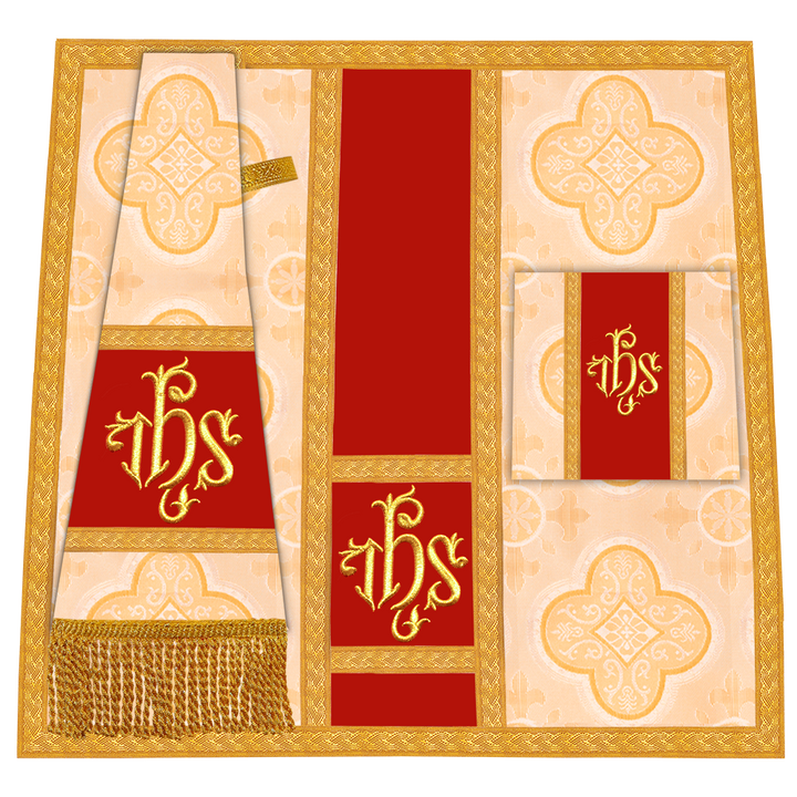 Spiritual Pugin Sytle Chasuble with Orphrey