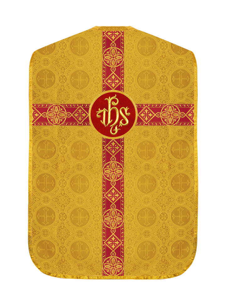 Embroidered Roman Chasuble Vestment