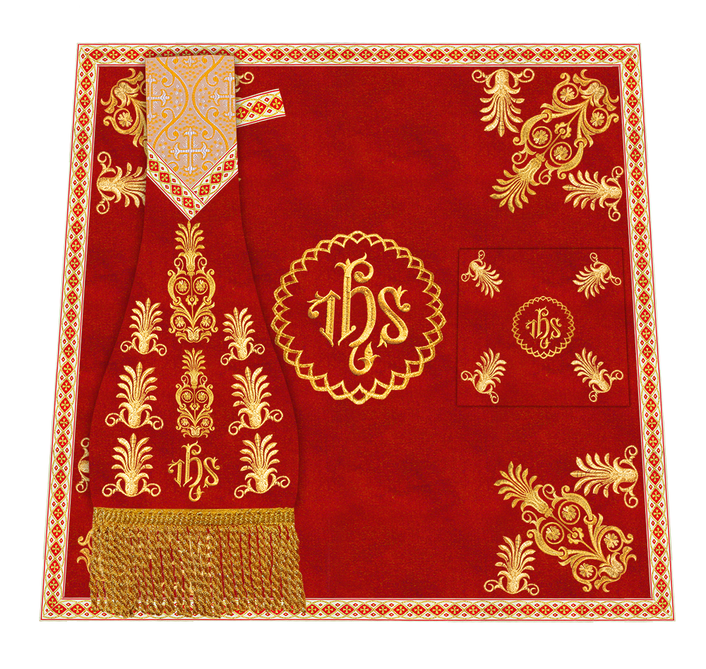 Embroidered Motif and Trims Mass set