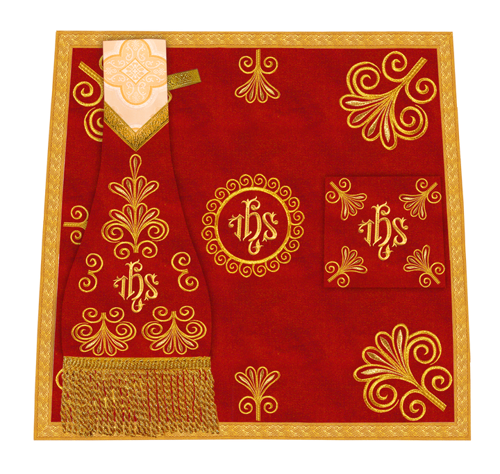 Gothic Chasuble with Ornate Embroidery