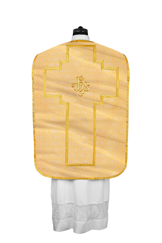 Roman Chasuble with adorned motif