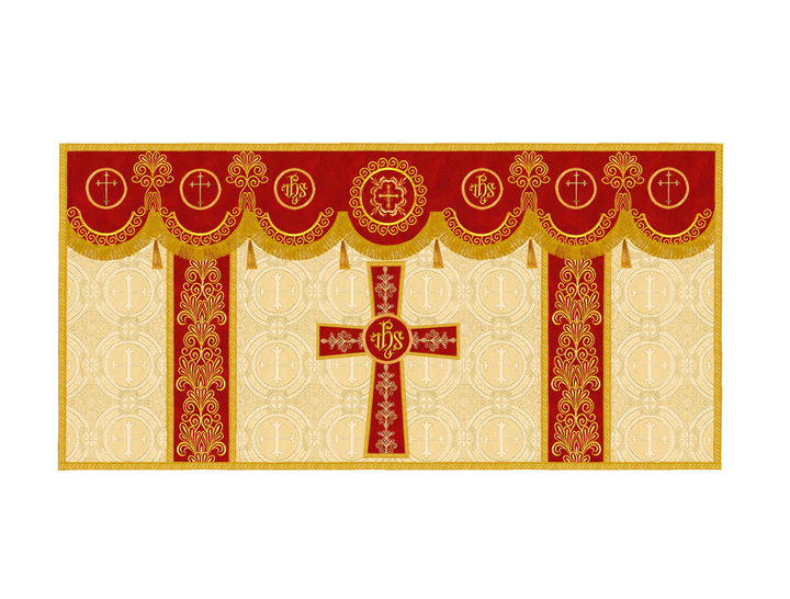 Altar Cloth with Liturgical Motif