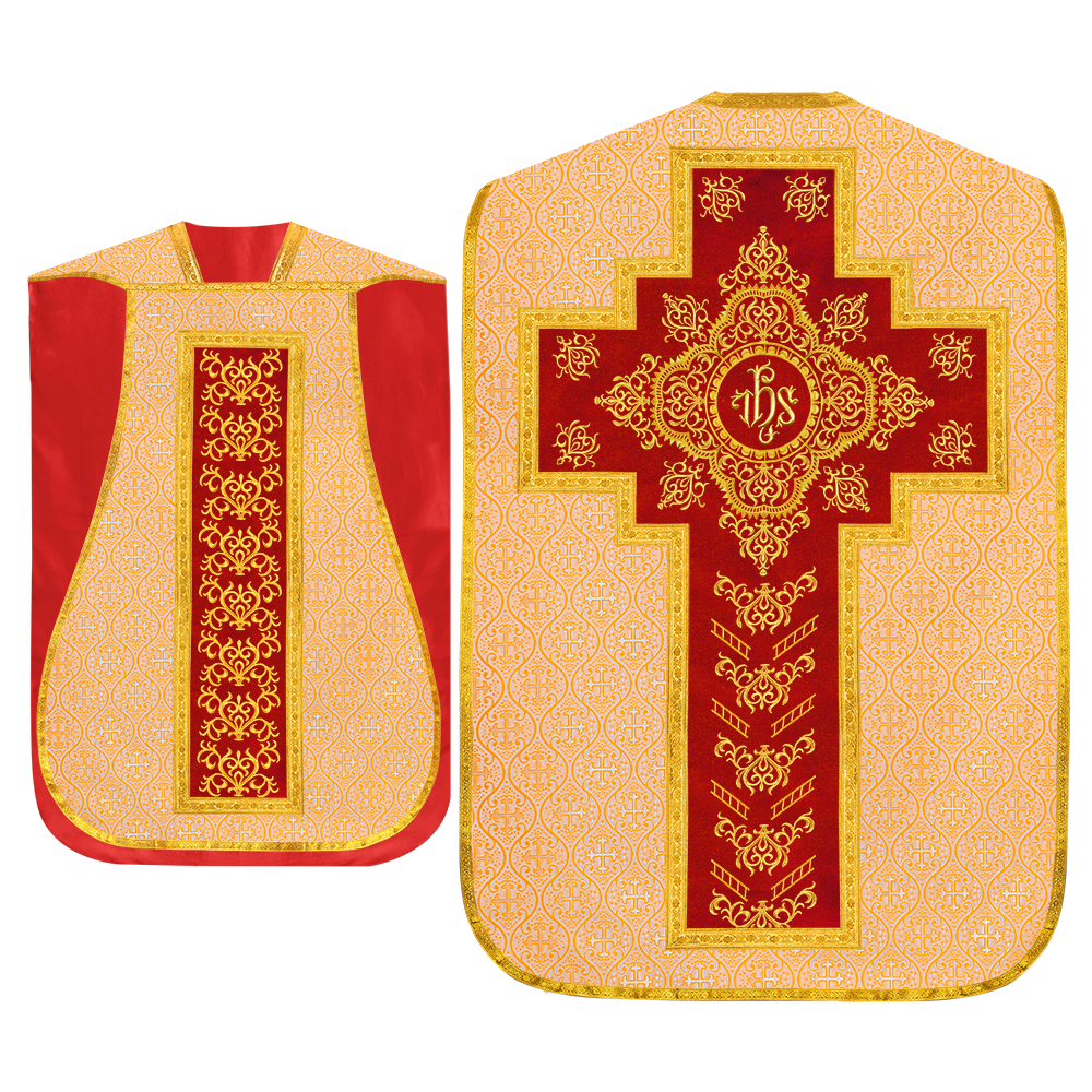 Fiddleback Vestment with Adorned Orphrey