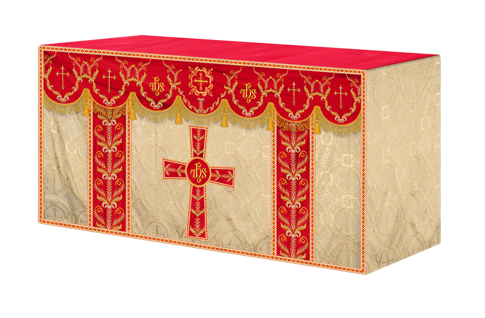 Church Altar Parament with Trims