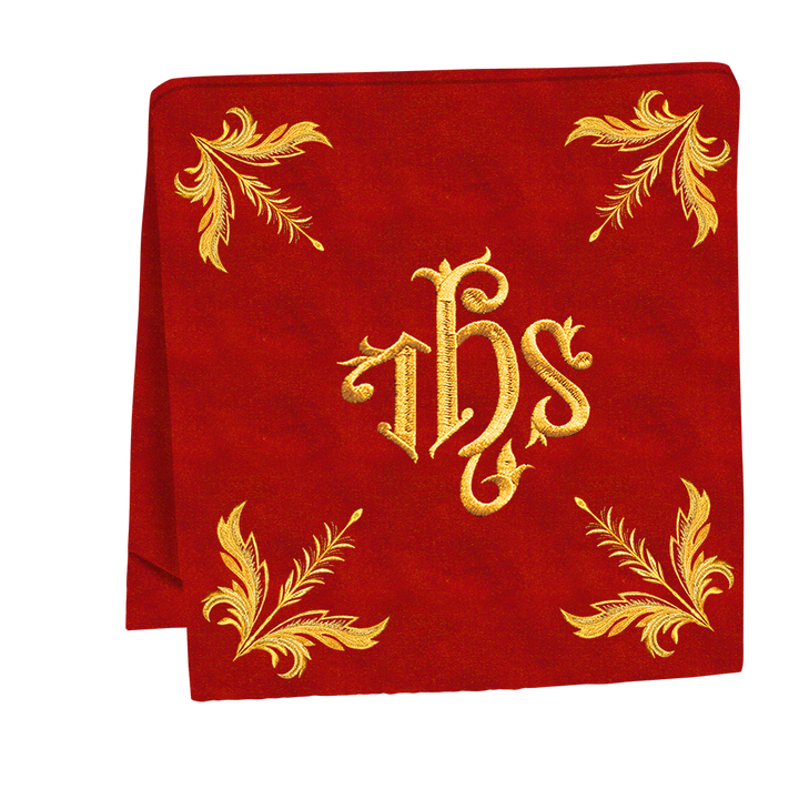 Set of Four Roman Chasuble with liturgical motifs