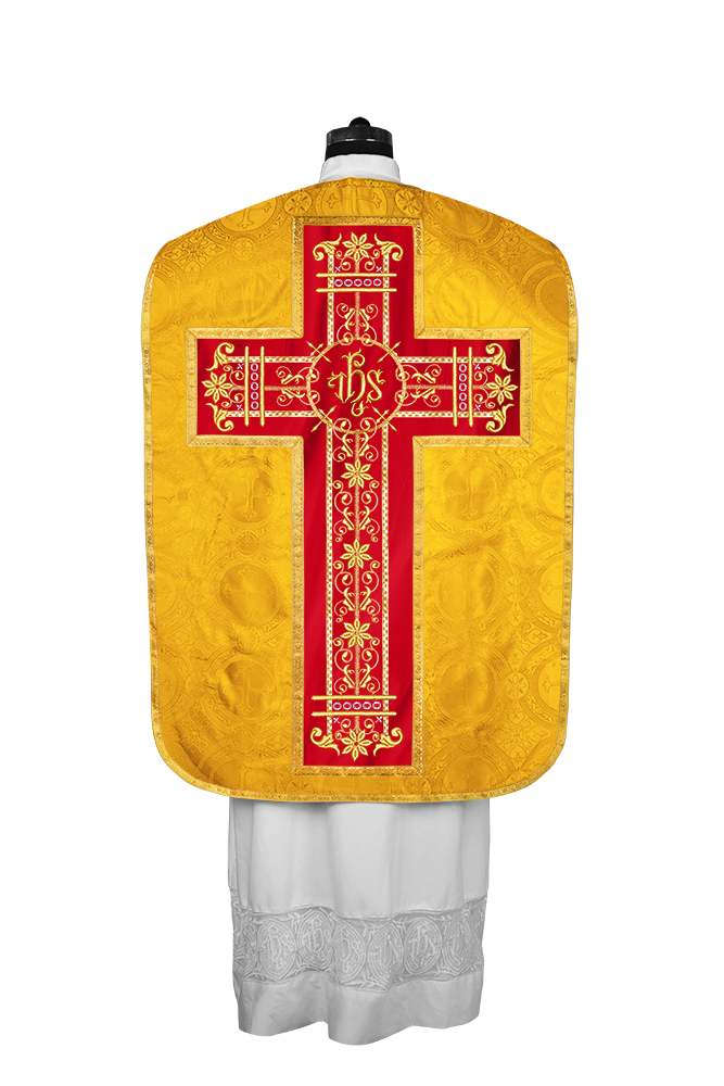 Vestimentas católicas con espalda de violín 