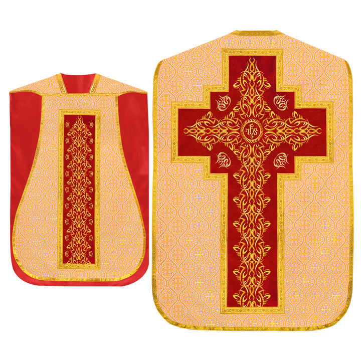 Fiddleback vestment with stole