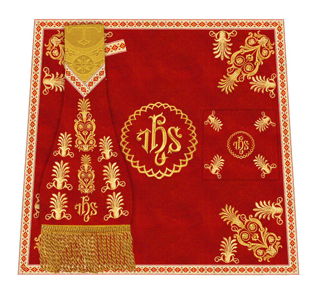 Embroidered Motif and Trims Mass set